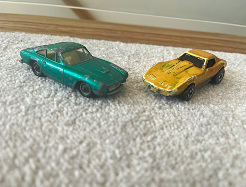 Vintage matchbox 075 ferrari - vintage,