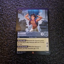 Aladdin Research Assistant - 197/204 - Rare - Disney Lorcana