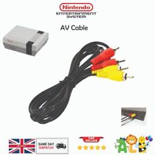Nintendo NES TV AV Cable Lead Composite Video Audio RCA UK Seller