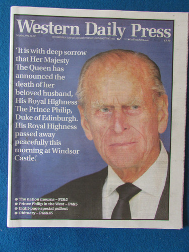 Prince philip death - death, western