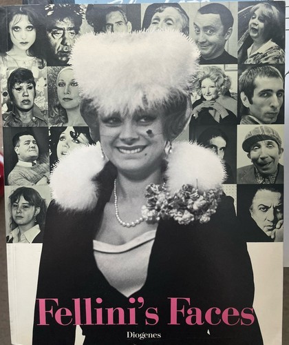 Fellini faces large - fellini's,