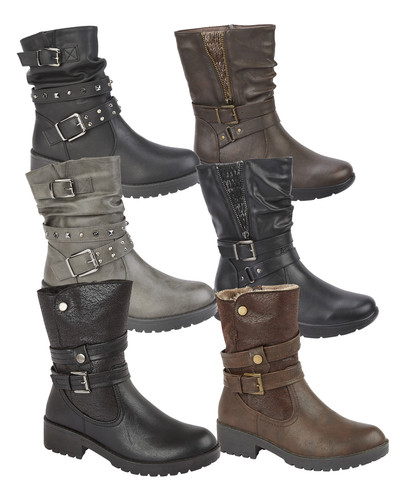 Calf length strap detail