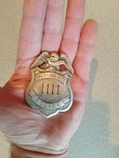 U.S. Police Patrol Metal Lapel