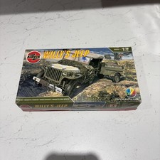 Airfix 01322 Willys Jeep and Trailer 1/72 Scale Military Model Kit