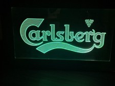 Carlsberg Lager Vintage light up bar sign