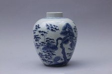 Chinese Kangxi blue and white