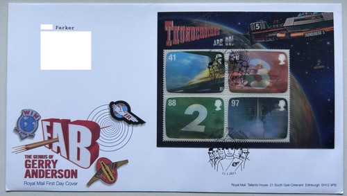 Unique first day cover - unique, gb