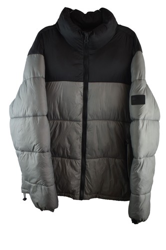 Zara grey padded jacket - padded, size
