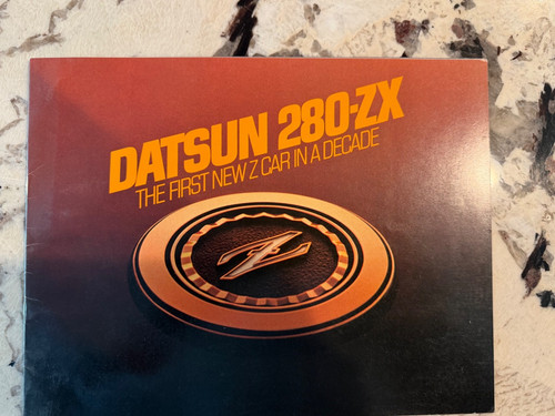 Original brochure 280 the - 280-zx, "