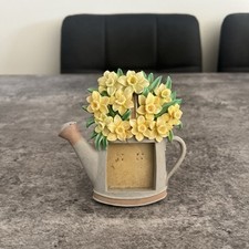 Resin 3D Picture Frame Daffodils Watering Can Garden Cottagecore Home Decor