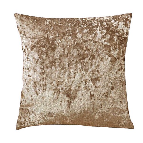 Crushed velvet cushion covers - crushed,