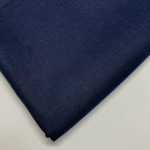 Cotton fabric material navy - fabric,