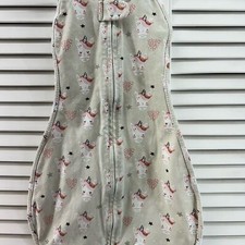Woombie 0-3M 5-13 pounds unicorn swaddle sack