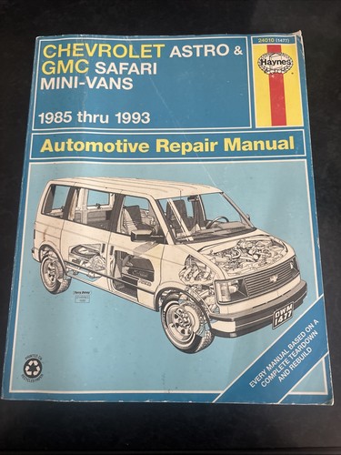 Chevrolet astro gmc - astro, safari