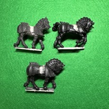 Warhammer Armoured Horse Games Workshop Empire / Chaos Damaged Spare / Repair 🟡