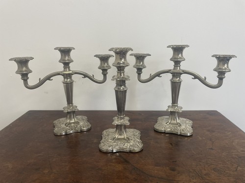 Vtg set silver plated - set,