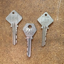 3 X Vintage, original AA