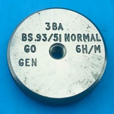 3 BA Go Screw Thread Ring
