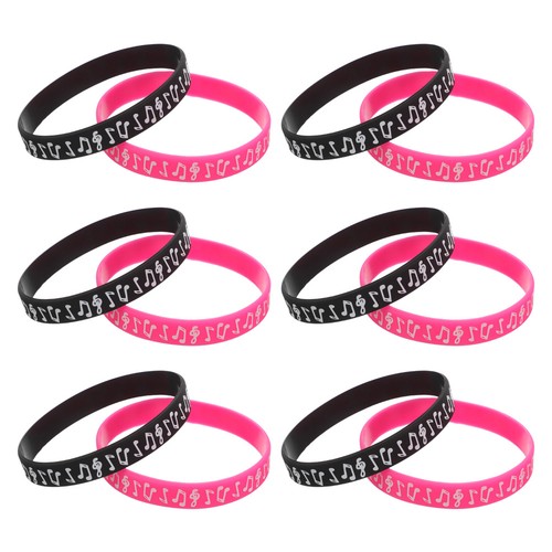 Pcs music themed wristlets - pcs, music-themed