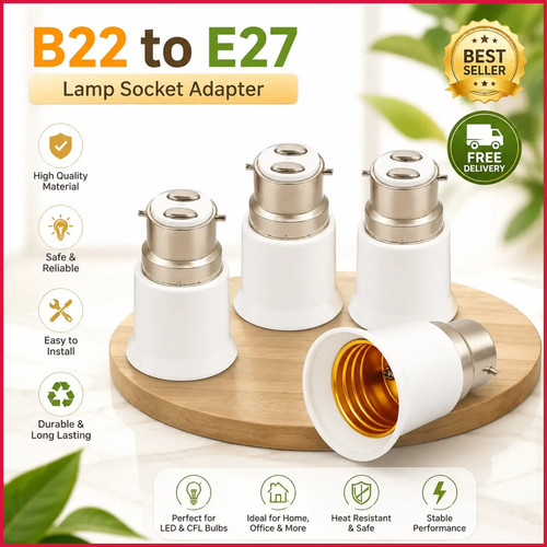 B22 e27 light bulb adapter - light,