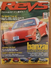 REVS MAGAZINE ISSUE 40 NOVEMBER 1999 FREE POSTAGE GOLF, NOVA, MX5, RS2000, FOCUS