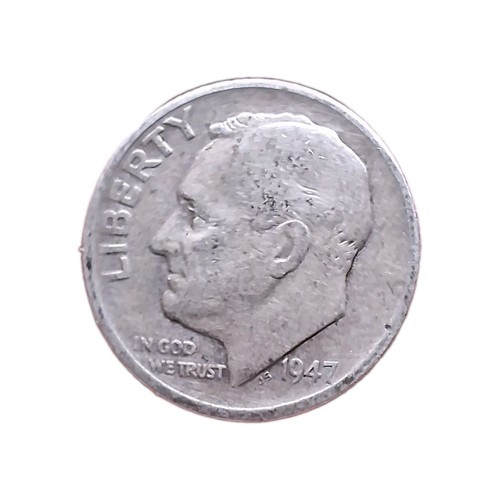 1947 usa 900 silver roosevelt - usa,