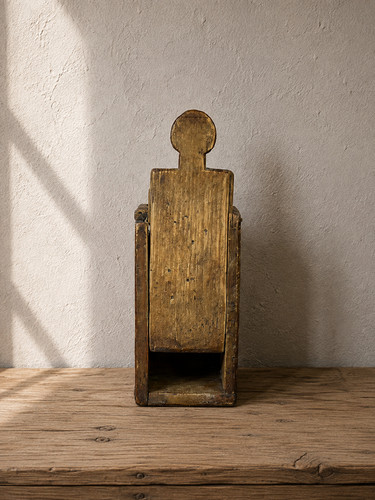 Vintage wooden pencil case box - wooden,