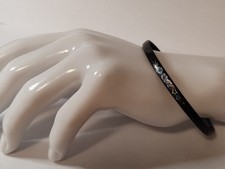 Vintage Enamel Bangle Bracelet By Michaela Frey 3