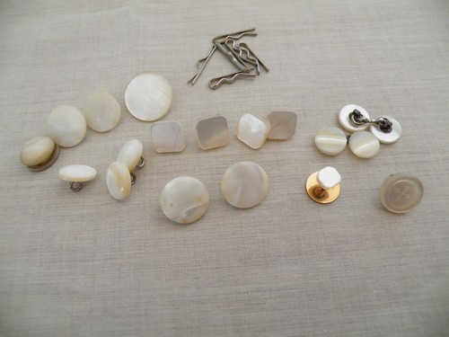 Joblot antique mother pearl - mother,