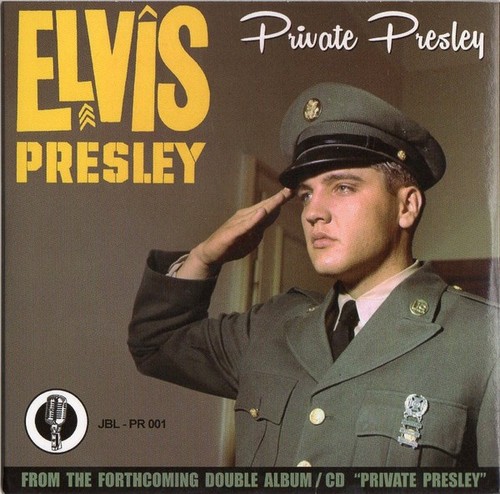 Elvis presley promo private - cd,