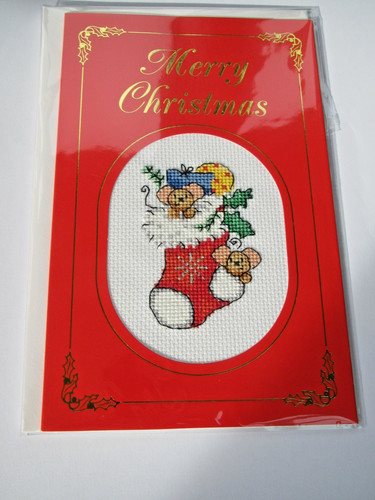 Completed christmas cross - completed,