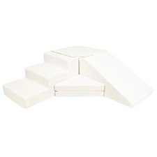 Soft play bouclé slide