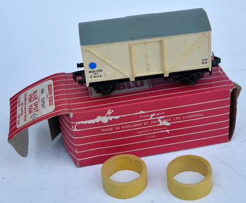 Hornby dublo boxed export blue - dublo,