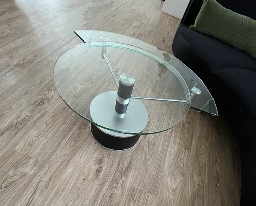 Glass coffee table - glass,
