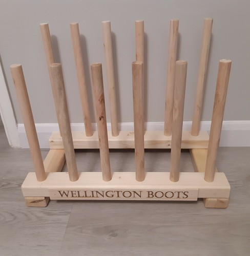 Personalised welly rack - welly,