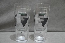 2x Becks Vier Lager One Pint