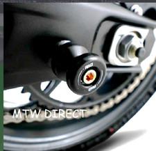 R&G RACING BLACK COTTON REELS BOBBINS  PAIR  for KAWASAKI  ZRX1100 ALL YEARS