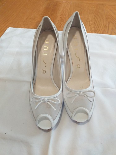 White leather unisa court - white,