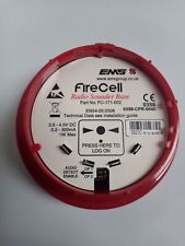 EMS FIRECELL FC-171-002 Wireless Radio Sounder Base Red NO BACKPLATE Fire Alarm