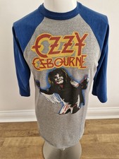 Original 1981 OZZY OSBOURNE Diary of a Madman T-SHIRT Black Sabbath Randy Rhoads