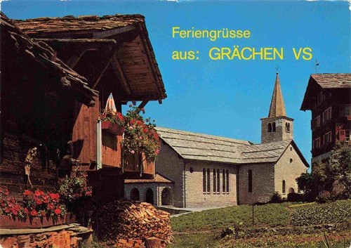 Graechen visp church - graechen,