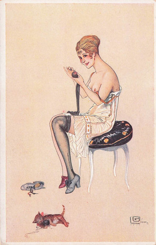 Léonnec postcard - postcard,