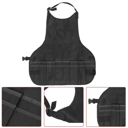 Black reusable art apron for - apron,