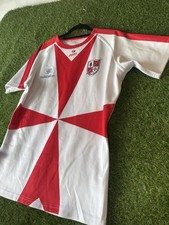 Player Issue Match Worn Malta Rugby League Shirt M