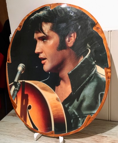 Elvis presley large wooden - elvis,