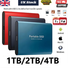 2TB External Hard Drive Disk