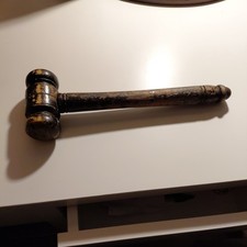 Vintage auctioneers wooden