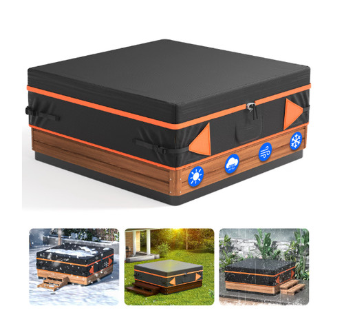 Outdoor spa hot tub cover - spa,