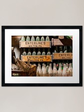 Vintage Soda Bottles and