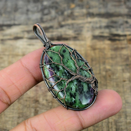 Natural ruby zoisite - natural,